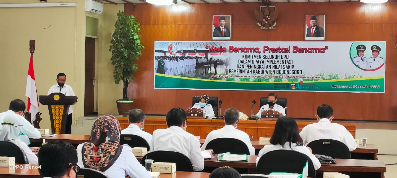 Sosialisasi Implementasi SAKIP serta Desk Penyusunan PKdan LKjIP