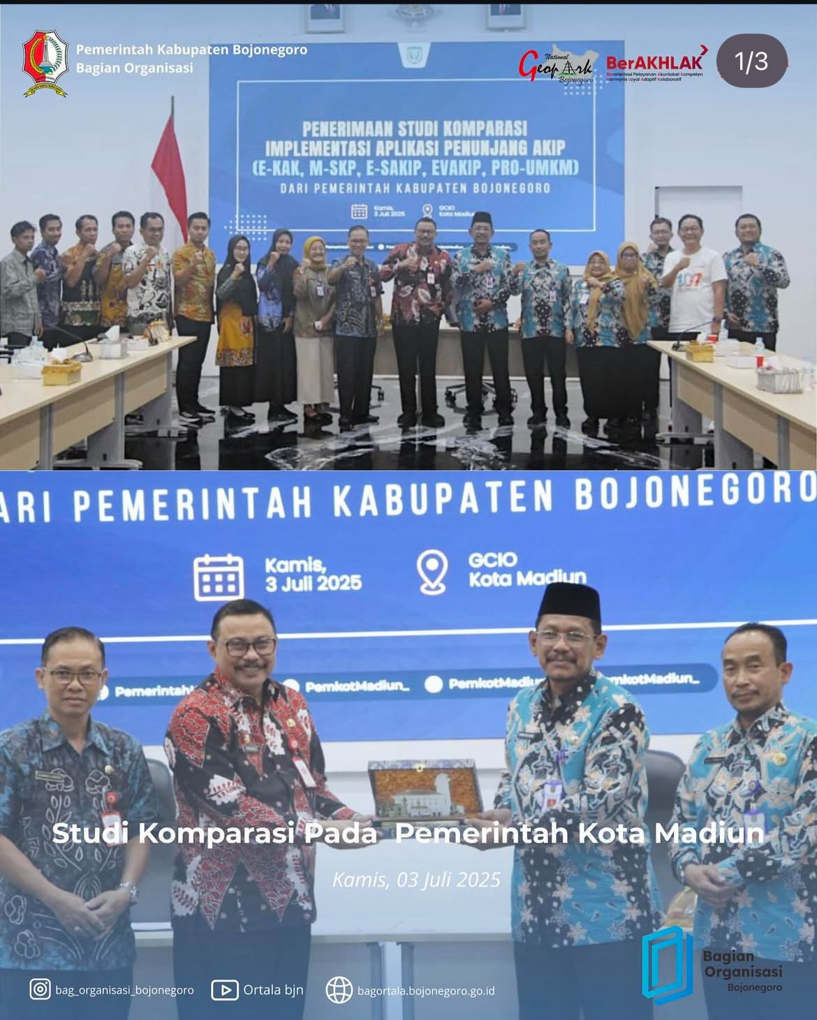 Studi Komparasi Pada Pemerintah Kota Madiun