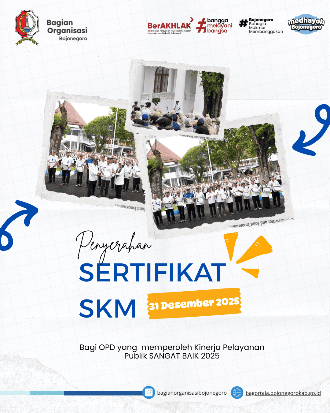 Penyerahan Sertifikat SKM