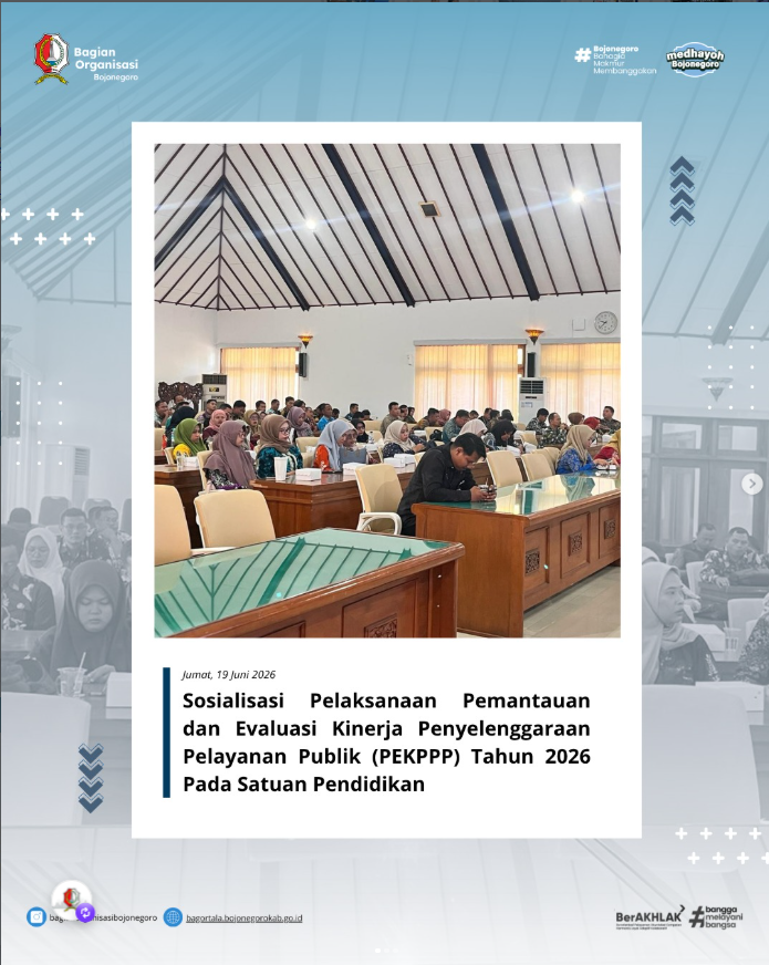 Sosialisasi Pelaksanaan PEKPPP Tahun 2026