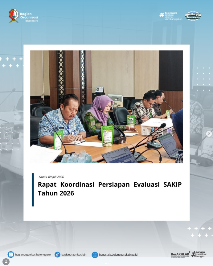 Rapat Koordinasi Persiapan SAKIP 2026