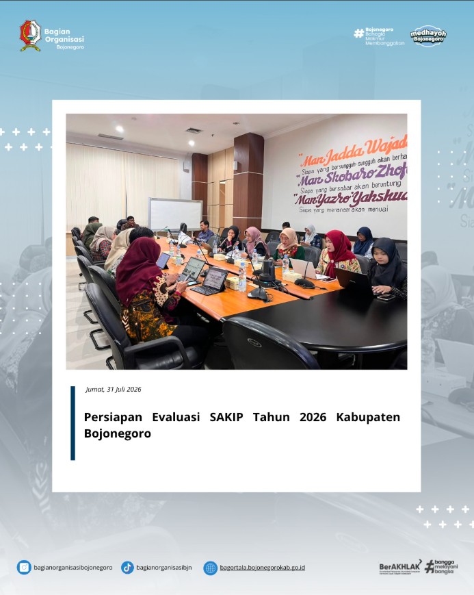 Persiapan Evaluasi SAKIP 2026