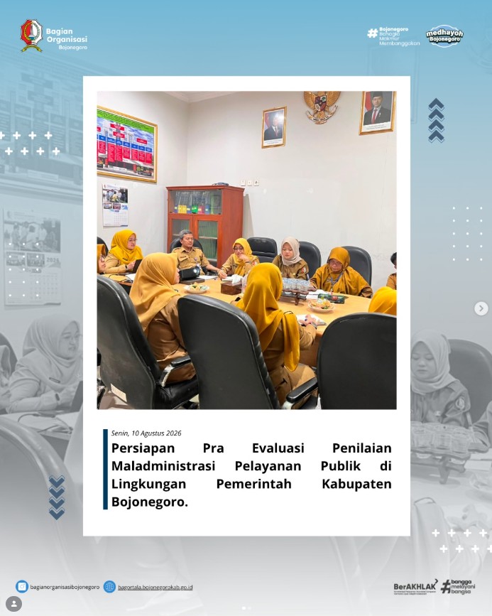 Persiapan Pra Evaluasi Penilaian Maladministrasi Pelayanan Publik