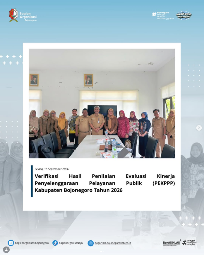 VERIFIKASI HASIL PENILAIAN PEKPP KABUPATEN BOJONEGORO TAHUN 2026