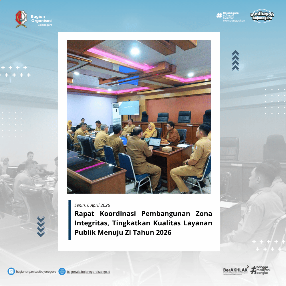 Rapat Koordinasi Pembangunan Zona Integritas